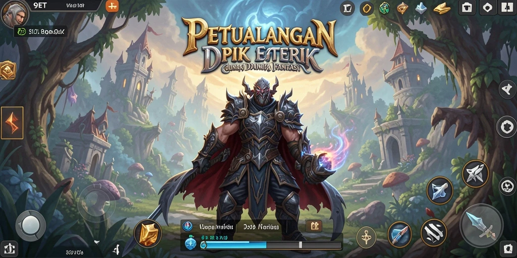 Tampilan gameplay menarik dalam 9ET yang menunjukkan pertarungan epik.
