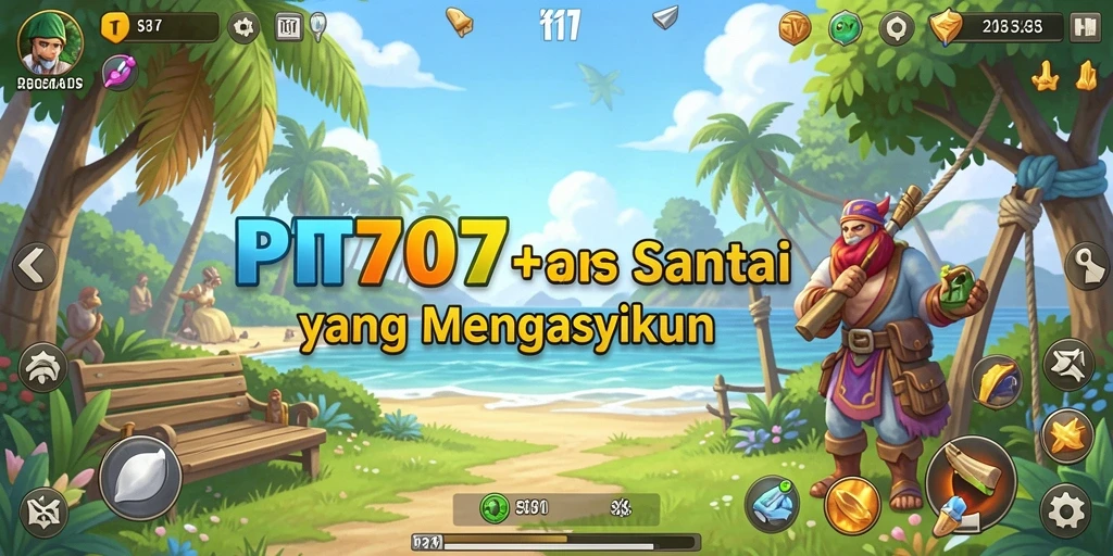 Tampilan gameplay PT707 yang menarik dan menyenangkan.