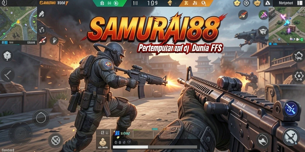 Tampilan mendebarkan dari pertempuran di SAMURAI88.