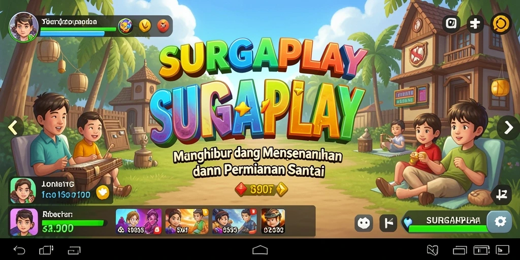 Tampilan gameplay menarik dari SURGAPLAY yang menghibur.